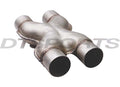 ALUMINIZED X PIPE 3.00IN ID / 3.00IN OD