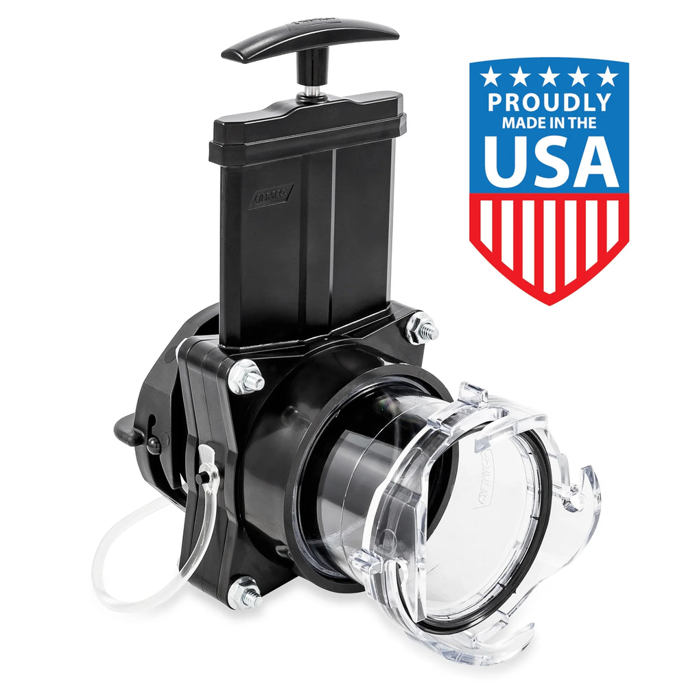 3IN GATE VALVE W/3.5IN CLEAR EXTENSION AND CAP