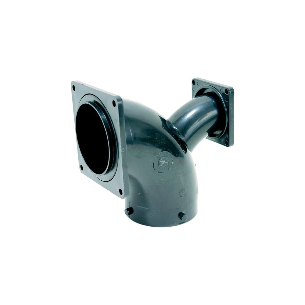 2WAY ELL 3IN SPIGOT X 3IN ROTATING FLANGE X 11/2IN ROTATING FLANGE