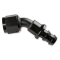 Fragola -8AN Push-Lite End 45 Degree - Blue
