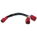NAMZ 94-11 V-Twin Touring & Trike Models Plug-N-Play Power Port Y-Adapter