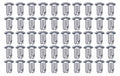 Oval Head Buttons .600 Long 10 Pack