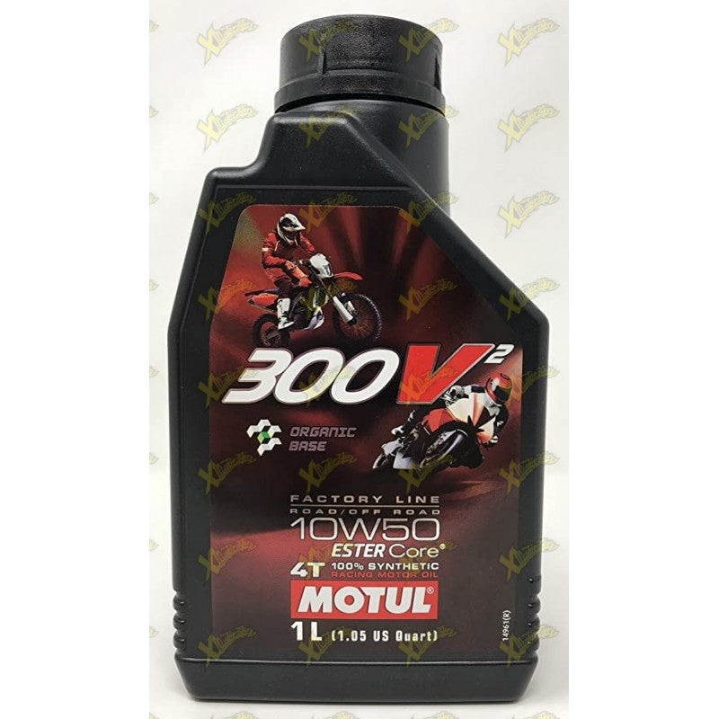 Motul 10W50 300V Factory Line Synthetic Racing Oil - 12X1L - Case of 12
