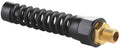 Gates Air Hose End Fitting - 1/2in MNPT x 1/2in Barb Size - Brass