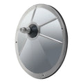 8 IN STAINLESS OFFSETMOUNT CONVEX MIRROR HEAD WITH PLASTIC BALL STUD