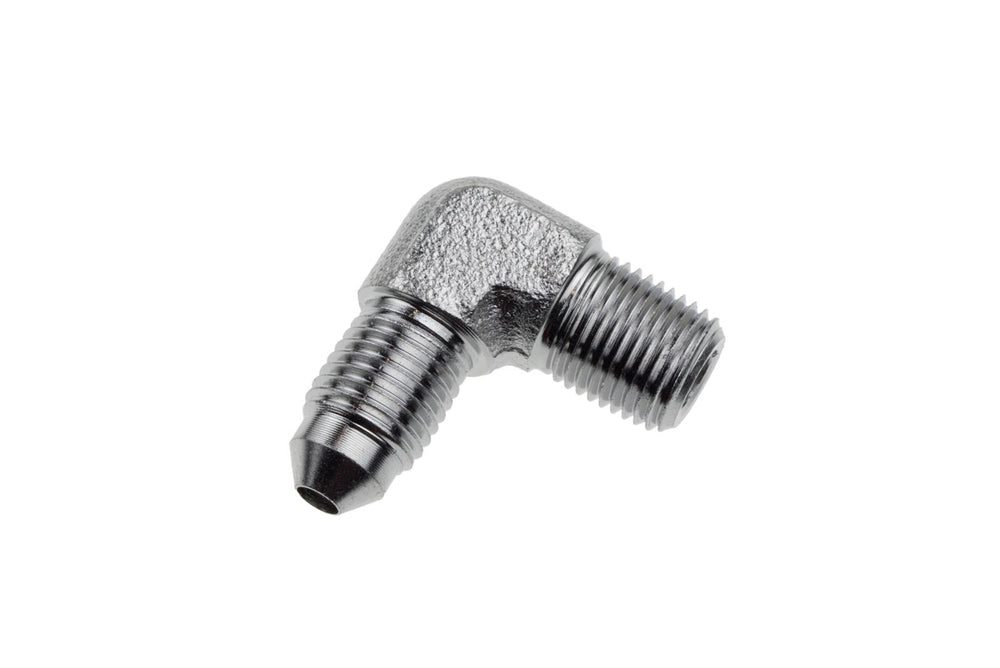 STAINLESS 04 FLARE TO 1/8IN PIPE 90 DEG
