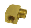 ~(0.3 lbs. 4X2X1)~ 1/2 in NPT Female x 1/2 in NPT Male 90 degree Hose Fitting EA