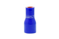 HPS Performance 3/4 - 7/8 ID 3 Long High Temp 4-ply Reinforced Silicone Reducer Coupler Hose Blue (19mm - 22mm ID 76mm Length)