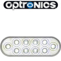 LED UTILITY LIGHT 10 DIODE OVALCLEAR
