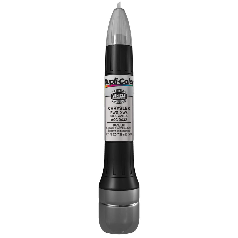 CHRYSLER EXACTMATCH TOUCHUP PAINT; COOL VANILLA;0.5 OZ. PENTIP/BRUSH APPLICAT