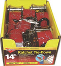 14FT X 2IN RATCHET TIEDOWN 500 LBS. WLL (1500 LBS. BREAK STRENGTH)