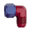 #4 90 Deg Fem Swivel to Male Flr Forged Fitting