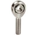 QA1 X Series Endura Rod End - Male/Left Hand - 8mm Bore x M8x1.25 w/Stud - Alloy Steel