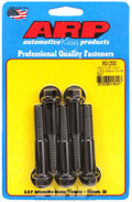 ARP 7/16-14 X 2.500 hex black oxide bolts