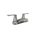 4IN 2HDL LAVATORY W/ SOLID SABER HANDLES BRUSHED NICKEL FINISH (WITH 2.2GPM AERATOR)
