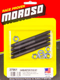 Moroso Bullet Nose Carburetor Stud Kit For 1/2in Flange Base w/2in Spacer