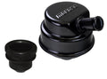 Moroso 1-1/4in ID Push-In Oil Separator Breather - Black