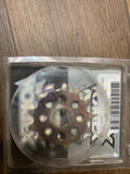 Vortex Racing Steel Front Sprocket 520 13 Tooth- Silver