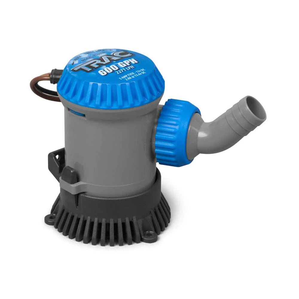 TRAC BILGE PUMP, 600GPH, 3/4" OUTLE
