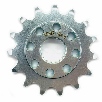 Vortex Racing Steel Front Sprocket 520 15 Tooth- Silver