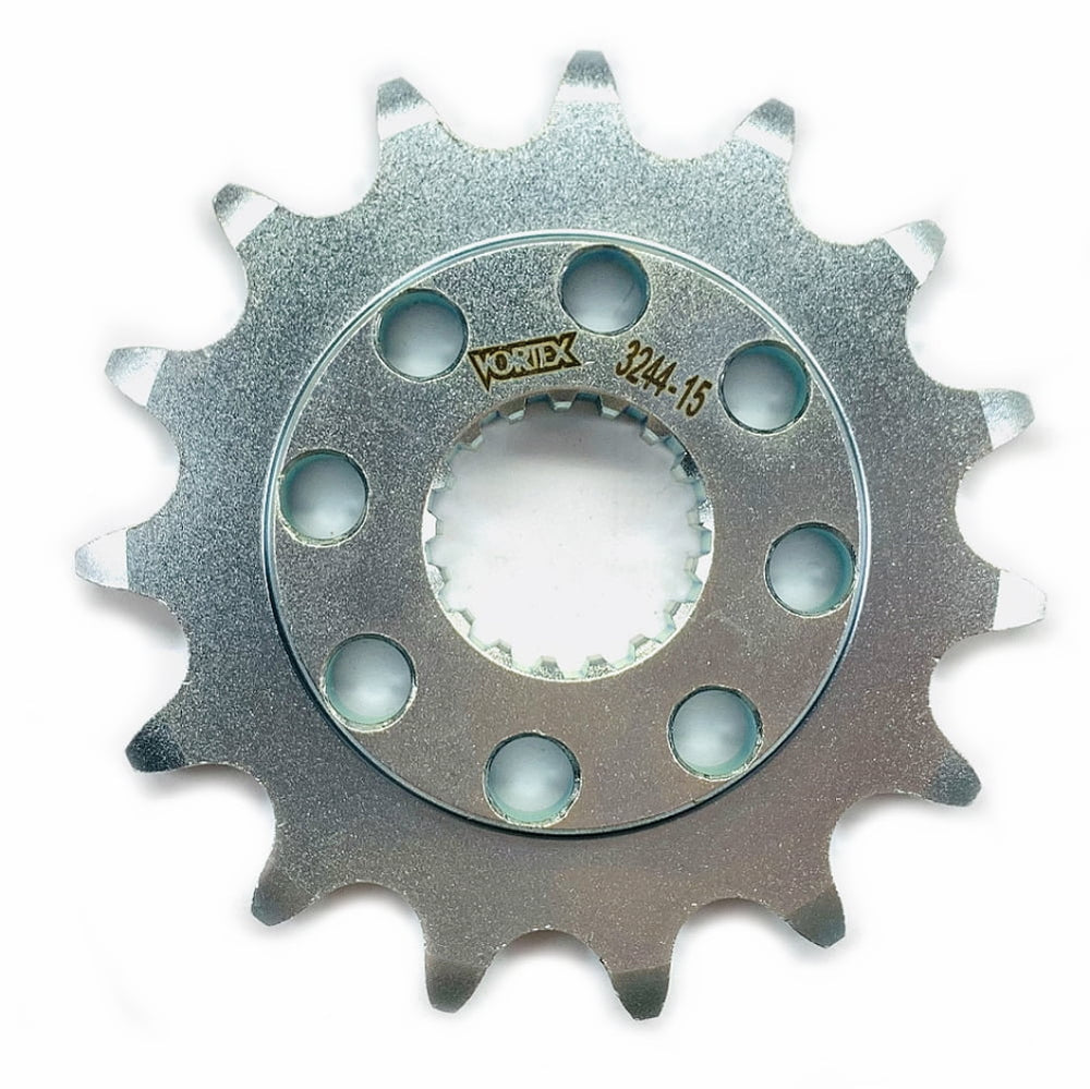 Vortex Racing Steel Front Sprocket 520 15 Tooth- Silver