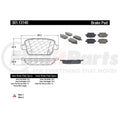 PREMIUM CERAMIC BRAKE PADS SHIMS AN