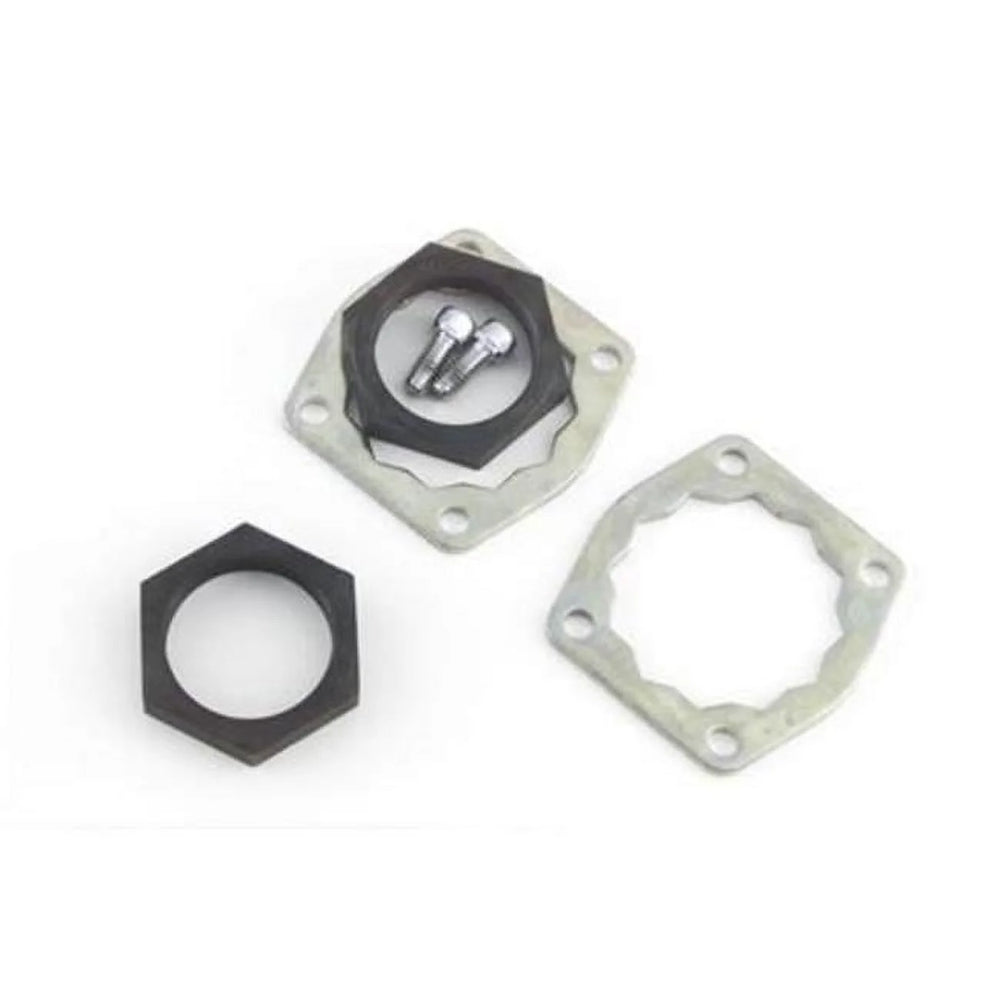 Twin Power 92-06 Big Twin and XL Except 06 Dyna Transmission Nut and Lockplate Kit