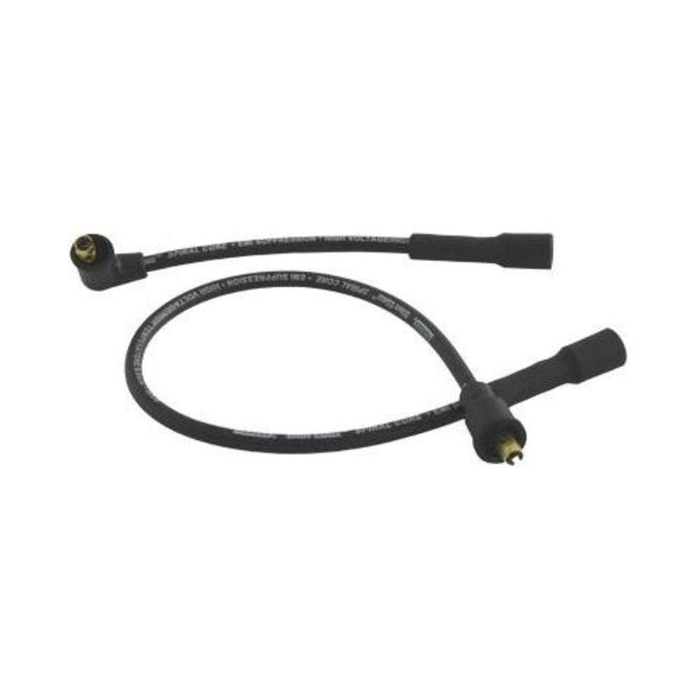 Moroso 00-15 Harley-Davidson FLST/FXST Spiral Core Wire Set - Black