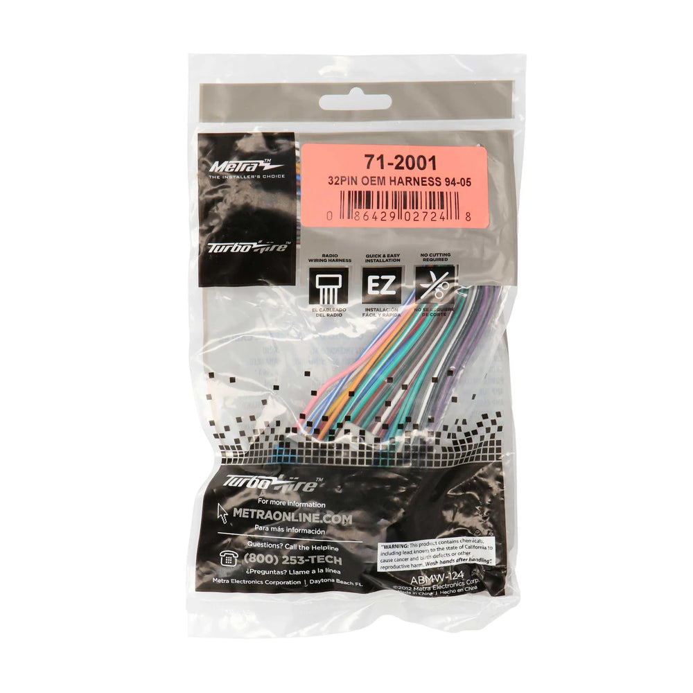 WIRE/OEM RAD32PIN GM88-04