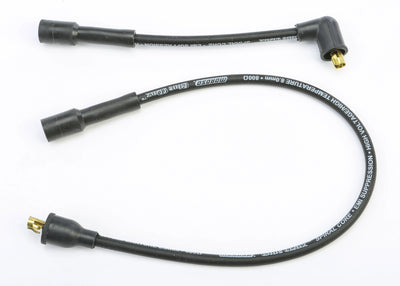 Moroso 86-03 Harley-Davidson XL (Excl XL 1200S) Spiral Core Wire Set - Black