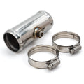 2.0IN OD OEM COOLANT DRAIN TUBE SS W/ 1/4IN BUNG