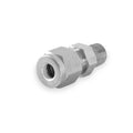 TC FITTING SS 1/4 TO 1/8 PIPE