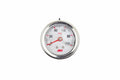 LIQUID FILLED FUEL PRESSURE GUAGE 1/8 NPT INLET 100PSI WHITE W/SILVER SC