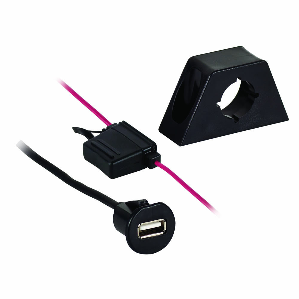 UNDER DASH OR FLUSH USB MOUNT