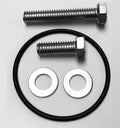 SBC/BBC Chrome O-Ring Water Neck