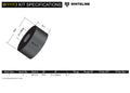 FRONT STEERING RACK AND PINION SHAFT GUIDE BUSHING VOLVO 240 7493