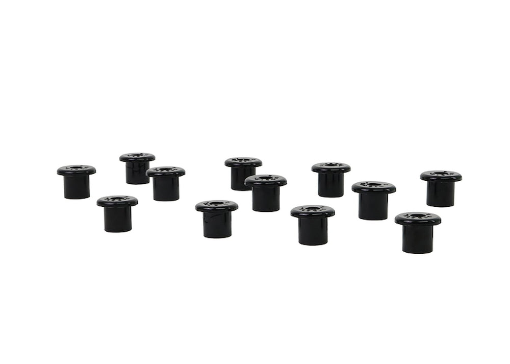 Spring - eye front rear and shackle bushing 4 Bushings Grease