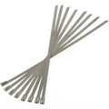 STAINLESS STEEL LOCKING TIES USED TO HOLD EXHAUST WRAP AND OTHER INSULATION