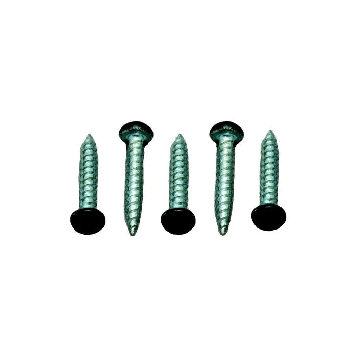 PAN HEAD SQUARE RECESS SCREW 8 X 1 BLACK (500/CTN)