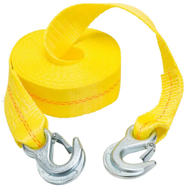 BIN DISPLAY 25FT X 2IN TOW STRAP 5000 LBS. MAX VEHICLE WT. (12000 LBS. WEB CA