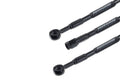STRAIGHT 3 TO STRAIGHT BANJO 3 9IN PRE ASSEMBLED BRAKE LINE BLACK