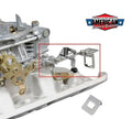 Throttle And Transmission Kickdown Cable Bracket Chrome For Carbureted Engines Mr Gasket