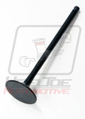 Supertech VW 1.8L/2.0L 8V Black Nitrided Exhaust Valve - +1mm Oversize - Single Dia