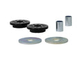 Control arm - lower inner bushing 4 Bushings 2 Tubes 2 Washers Install Guide Grease