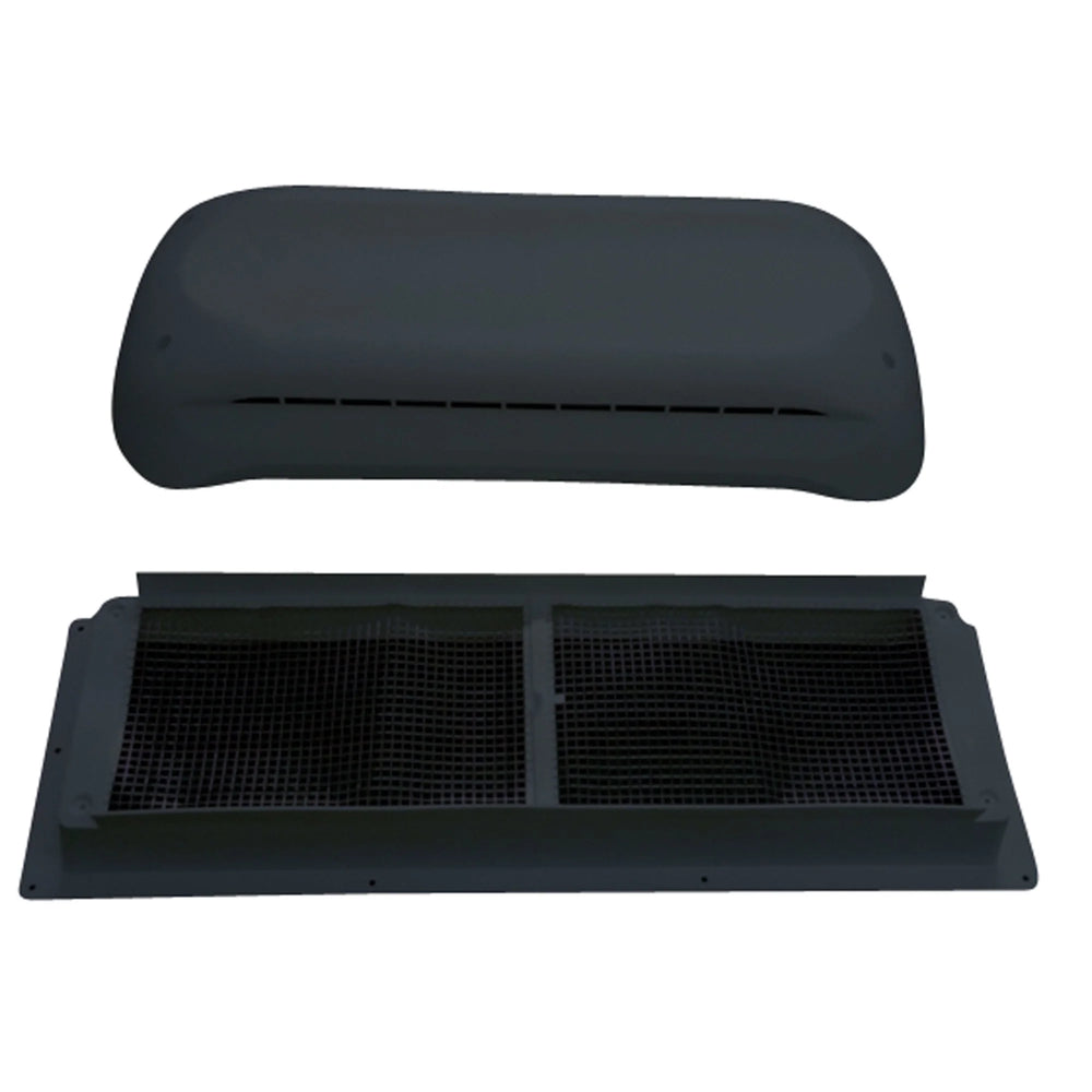 REFRIGERATOR ROOF VENT CAP BLACK