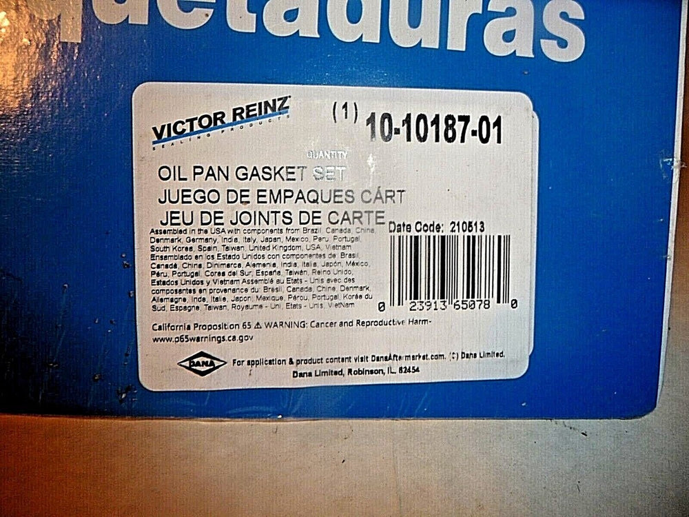 OIL PAN GASKET