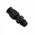 Fragola -6AN Male x 3/8in Tube AN Adapter Fitting Black