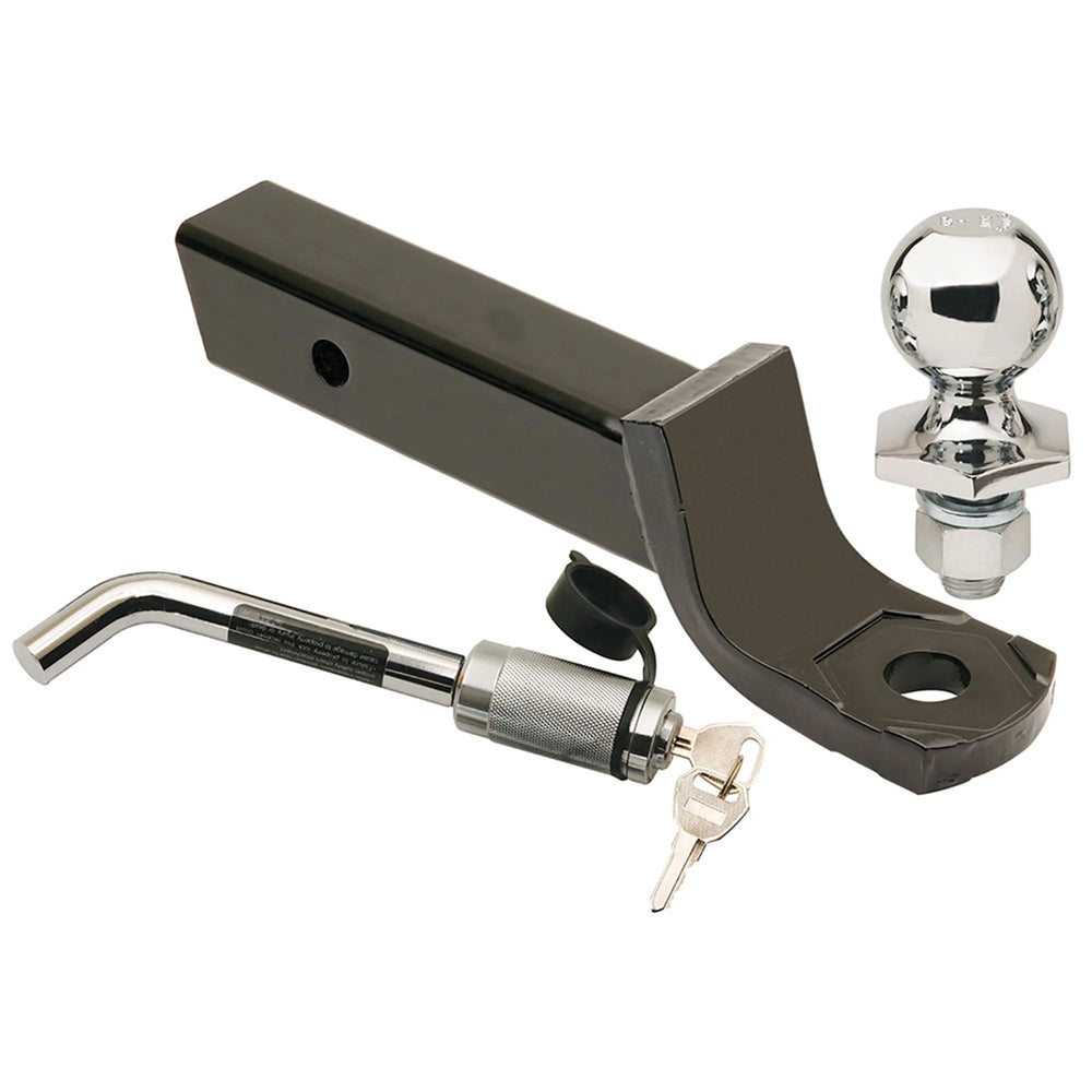 BALL MOUNT, 2" SQ. X 10"L X 2"D X 3