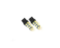 7443 5050 LED 18 CHIP BULBS PAIR AMBER