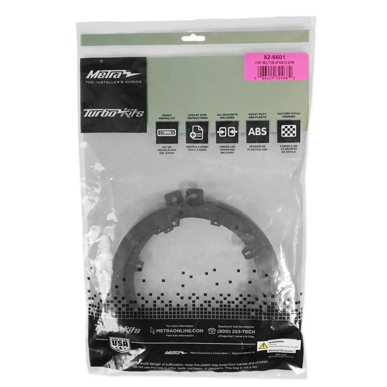 CHYRSLER MULTI 95-UP SPEAKER ADAPTERS - 6 TO 6.75 IN - PAIR